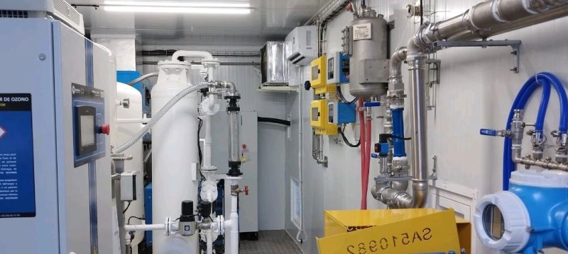 Planta contenerizada para industria