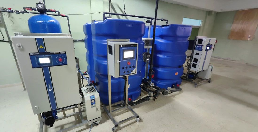Dos instalaciones de agua en Cuba